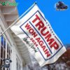 Trump Won Again 2024 Flag