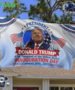 President 47th President Of The Us Inauguration Day January 20th 2025 Flag