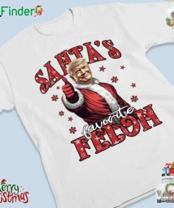 Trump Santa's Felon Favorite Unisex T-shirt