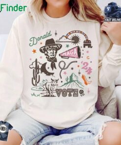 Cute Trump Shirt Cowboy Trump Shirt Sweatshirt