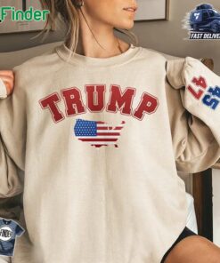 Trump 45 47 He's Back On Track Unisex Sweatshirt