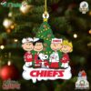 Kansas City Chiefs X The Peanuts Movie Christmas Ornament