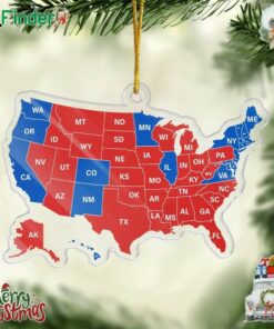 Election Result Map Us Election Ornament
