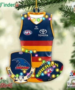 Personalized Adelaide Fc Custom Shape 2-sided Acrylic Ornament