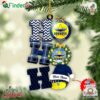 Personalized North Queensland Cowboys Ho Ho Ho Custom Shape 1-sided Acrylic Ornament