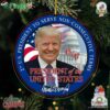 President Of The United States 45 47 Change Is Possible If We Unite Ornament