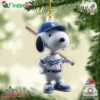 Snoopy X Los Angeles Dodgers Ornament Christmas