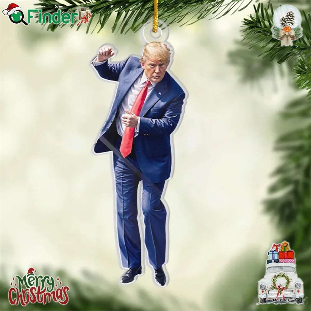 Trump Dance It's Time For A New Vision For America Ornament Trump Dance It's Time For A New Vision For America Ornament