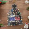 Identify As Garbage Maga Christmas Ornament