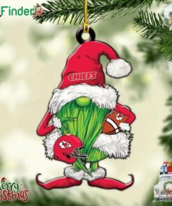 Personalized Kansas City Chiefs Custom Shape 2-sided Acrylic Ornament