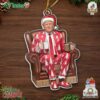 Very Cutesy Demure Very Merry - Us Election Acrylic Custom Shaped Ornament