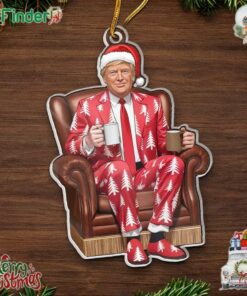Very Cutesy Demure Very Merry - Us Election Acrylic Custom Shaped Ornament