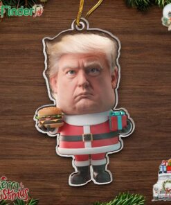 Trump Santa's Arrived And The Holiday Cheer Begins Christmas Ornament