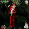 Trump's Signature Dance Santa One Step At A Time Ornament