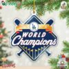 2024 World Series Champions Los Angeles Dodgers Custom Shape 2-sided Acrylic Ornament