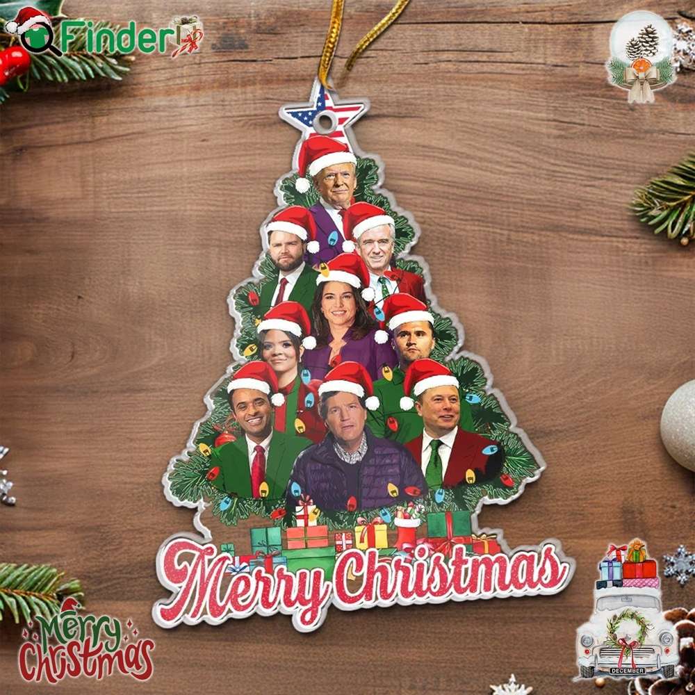 Trump Maga Merry Christmas Our Journey Towards Greatness Continues Xmas Tree Ornament Trump Maga Merry Christmas Our Journey Towards Greatness Continues Xmas Tree Ornament