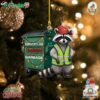 Christmas Trump Identify As Maga Garbage With Dumpster Ornament