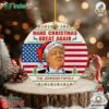 Trump Make Christmas Great Again Personalized Trump Signature Ornaments