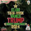 Elon Tulsi-vivek Vance Trump Merry Christmas 2024 Ornament The Path To Progress Starts Here