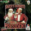 Trump Santa's Favorite President Ornament Christmas Tree