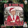 Trump I'll Be Home For Xmas Ornament Christmas
