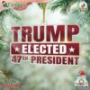 Trump Elected 47th President Ornament New Leader Selected In Close Race