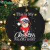 Trump This Is My Pajama Shirt Christmas Ornament