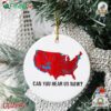 Us Presidential Election Map 2024 Can You Us Now Ornament Christmas