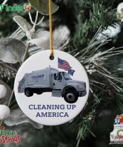 Trump Garbage Truck Ornament Garbage Truck Ornament Trump Won Ornamen