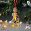 Dalton Knecht Los Angeles Lakers 2024 Rookie Series Ornament
