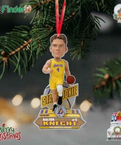 Dalton Knecht Los Angeles Lakers 2024 Rookie Series Ornament