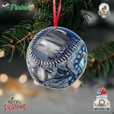 Freddie Freeman Los Angeles Dodgers 2024 World Series Champions Mvp Baseball Ornament