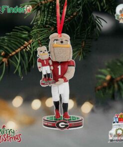 Hairy Dawg Georgia Bulldogs Bobble Dubblz Mascot Ornament