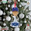 Yoshinobu Yamamoto Los Angeles Dodgers 2024 World Series Champions Ring Base Mini Bighead Ornament