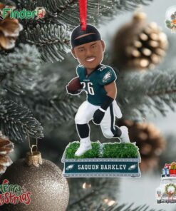 Saquon Barkley Philadelphia Eagles Field Star Ornament