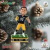 Tj Watt Pittsburgh Steelers Field Star Ornament
