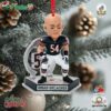 Brian Urlacher Chicago Bears Legendary Number 54 Ornament