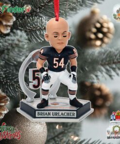 Brian Urlacher Chicago Bears Legendary Number 54 Ornament