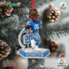 Barry Sanders Detroit Lions Legendary Number 20 Ornament