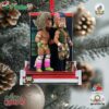 Hulk Hogan And Ultimate Warrior Superstar Alliance Wwe Magazine Cover Ornament