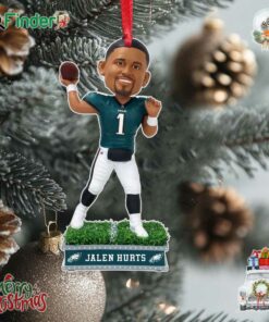Jalen Hurts Philadelphia Eagles Field Star Ornament