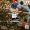 Los Angeles Dodgers Charlie Brown Peanuts 2024 World Series Mini Bighead Ornament