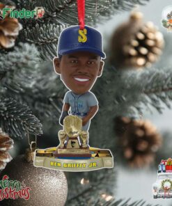 Ken Griffey Jr Seattle Mariners 1990 Gold Glove Mini Bighead Ornament