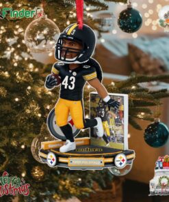 Troy Polamalu Pittsburgh Steelers Curtain Call Sports Illustrated Cover Ornament