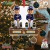 Tommy Lasorda And Dave Roberts Los Angeles Dodgers 2x World Series Champions Then And Now Ornament