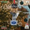 Mookie Betts Los Angeles Dodgers 2024 World Series Champions Locker Room Outfit Ring Base Bighead Ornament
