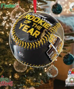 Paul Skenes Pittsburgh Pirates 2024 Nl Rookie Of The Year Baseball Ornament