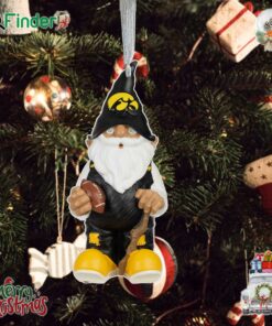 Iowa Hawkeyes Team Gnome Ornament