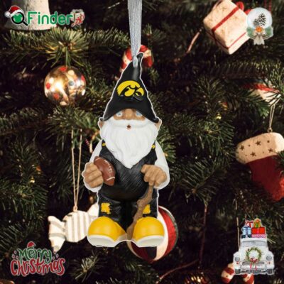 Iowa Hawkeyes Team Gnome Ornament