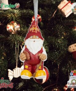 Iowa State Cyclones Team Gnome Ornament